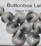25mm 1" Polyester HORN Buttons TTS & GREY - Image 4