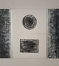 Original Abstract Acrylic Painting - Abstract Art – Monochrome Mixed Media