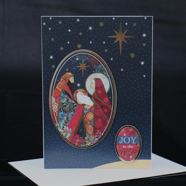 Joy to the World Christmas Card