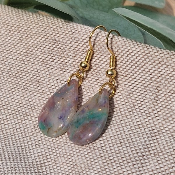 Polymer Clay Earrings: Pretty Pastels