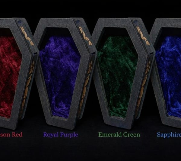 Gothic Coffin Jewellery Box – Personalised Gift