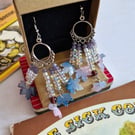 Mist on the Meadow Chandelier Earrings