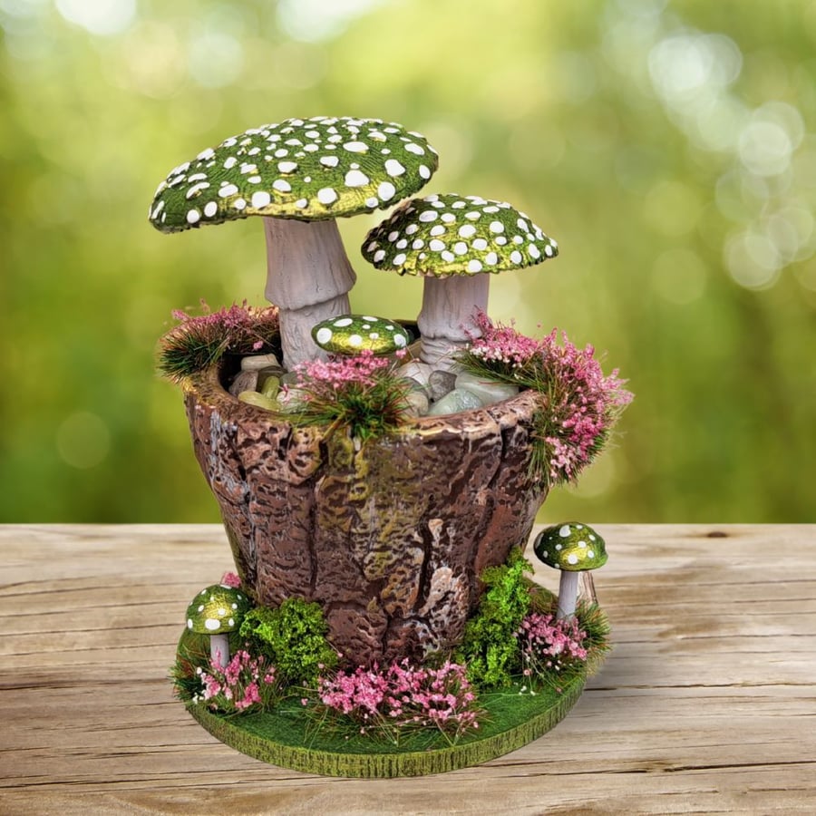 Mushroom Ornament - Whimsical Home Decor
