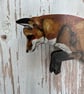 Pouncing Fox Wooden Keyring  - Image 4