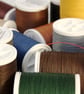 3-ply Linen thread, Non-waxed Linen Thread, Leather Sewing, Gruschwitz, German 