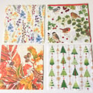 Mixed Design Napkins for Decoupage (Bundle F)