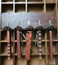 Mahogany Floor Tile Key Racks - Image 10