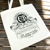 Harry Potter Flourish & Blotts - Cotton Canvas Reusable Shopping Tote Bag