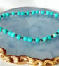 Turquoise & Pyrite Bracelet - Image 2