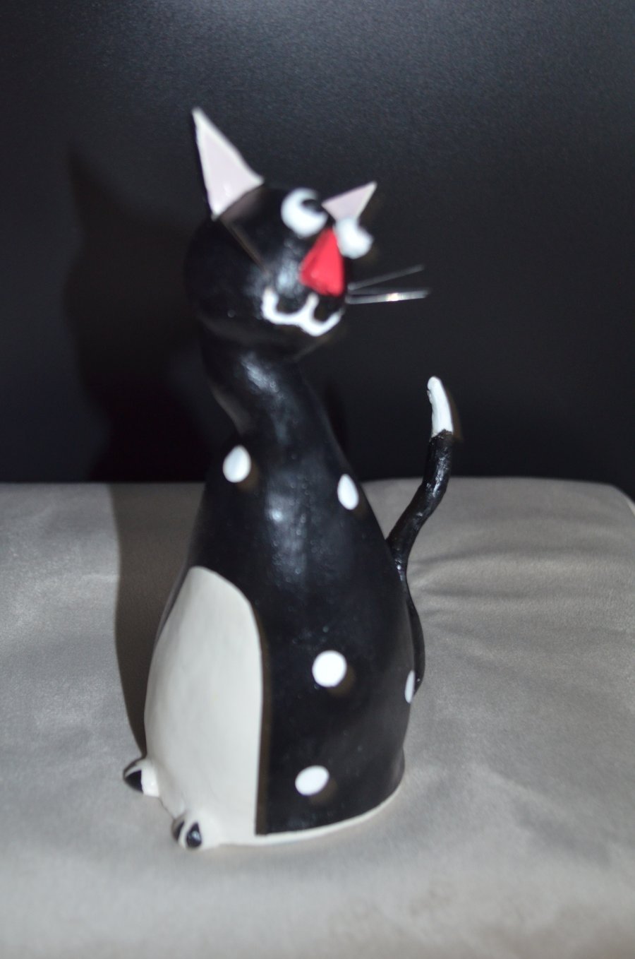 cute ceramic cat. Summer second