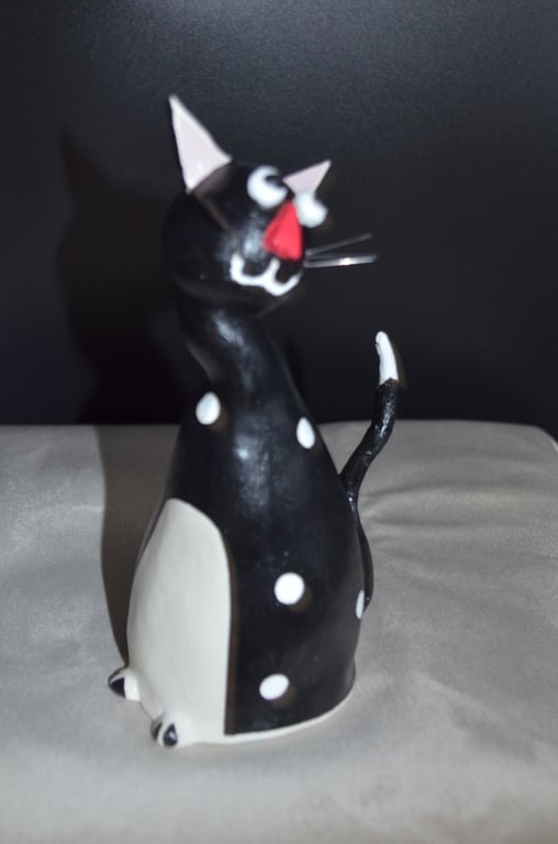 cute ceramic cat. Summer second