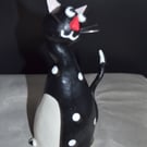 cute ceramic cat. Summer second