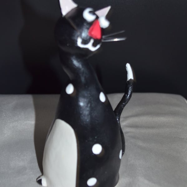 cute ceramic cat. Summer second