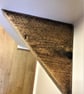 Corner Shelf Made From Reclaimed Scaffold Boards - Plant Shelf - Mini Shelf - Co - Image 6
