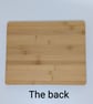Wooden chopping board,  pyrography wildflowers and nature design, kitchen gift - Image 5