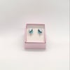 Valkyrie Collection Fused Glass Stud Earrings