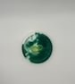 Eco resin lips incense stick holder