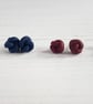 Knot style stud earrings, limited pairs available - Image 3
