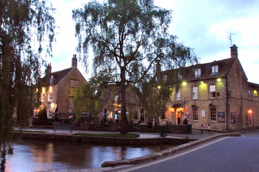 Old Manse Hotel Bourton On The Water Cotswolds Photograph Print
