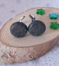 Dark green, navy and sienna cufflinks with gift box included - Image 5