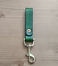 Leather & Solid Brass Trigger Clip Copper Rivet Keyring Belt Dangler - Image 5