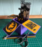Handmade 3D Box Halloween Bat Card - Image 2