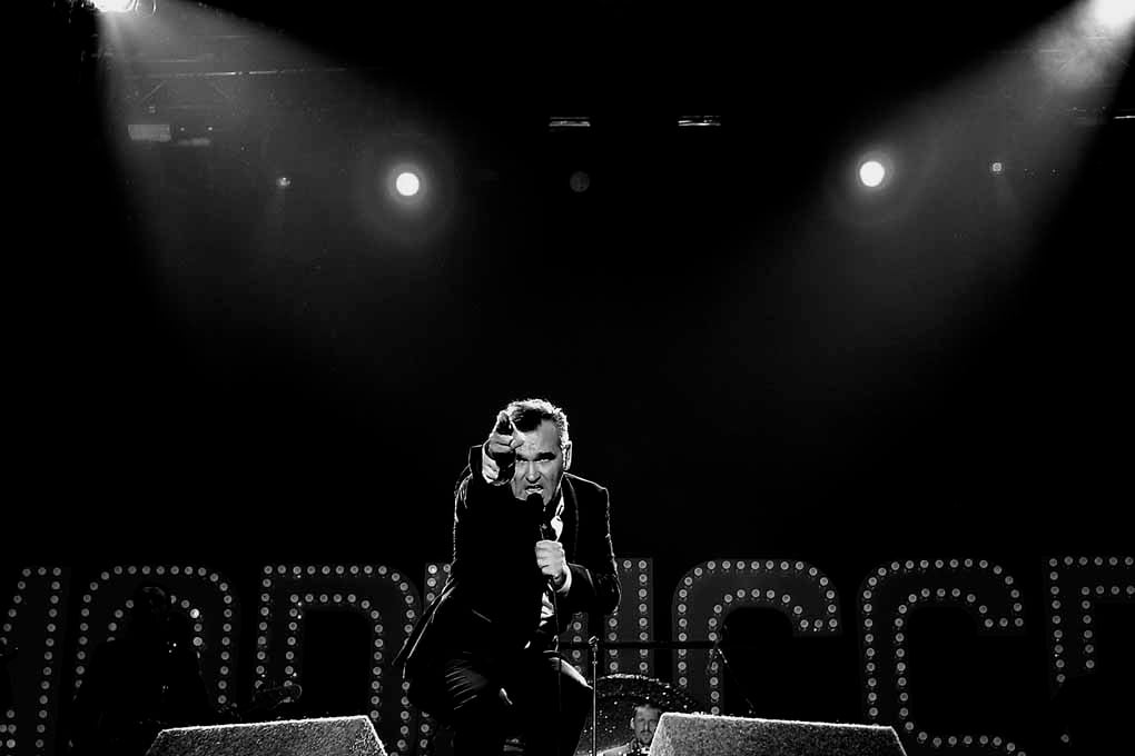 Morrissey Live at Reading Rock Festival Photograph Print