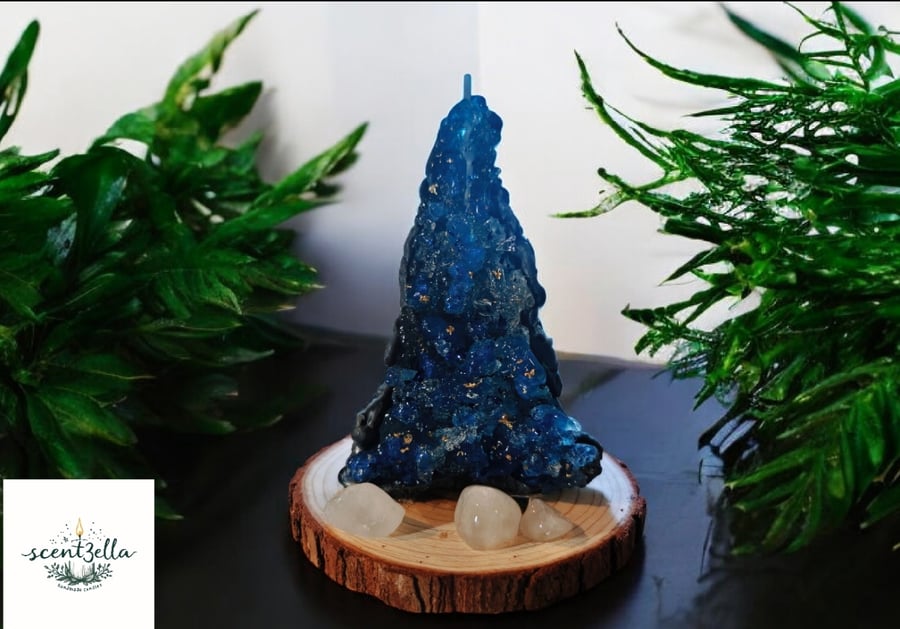 Handmade Crystal Geode Candle 