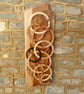 WOOD WALL HANGING  "OVER  UNDER SIDEWAYS DOWN  2" - Image 1