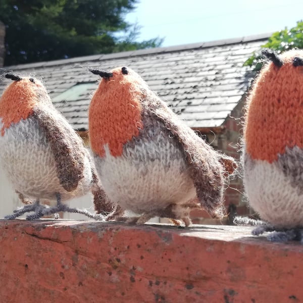 Christmas Robin Knitting Kit