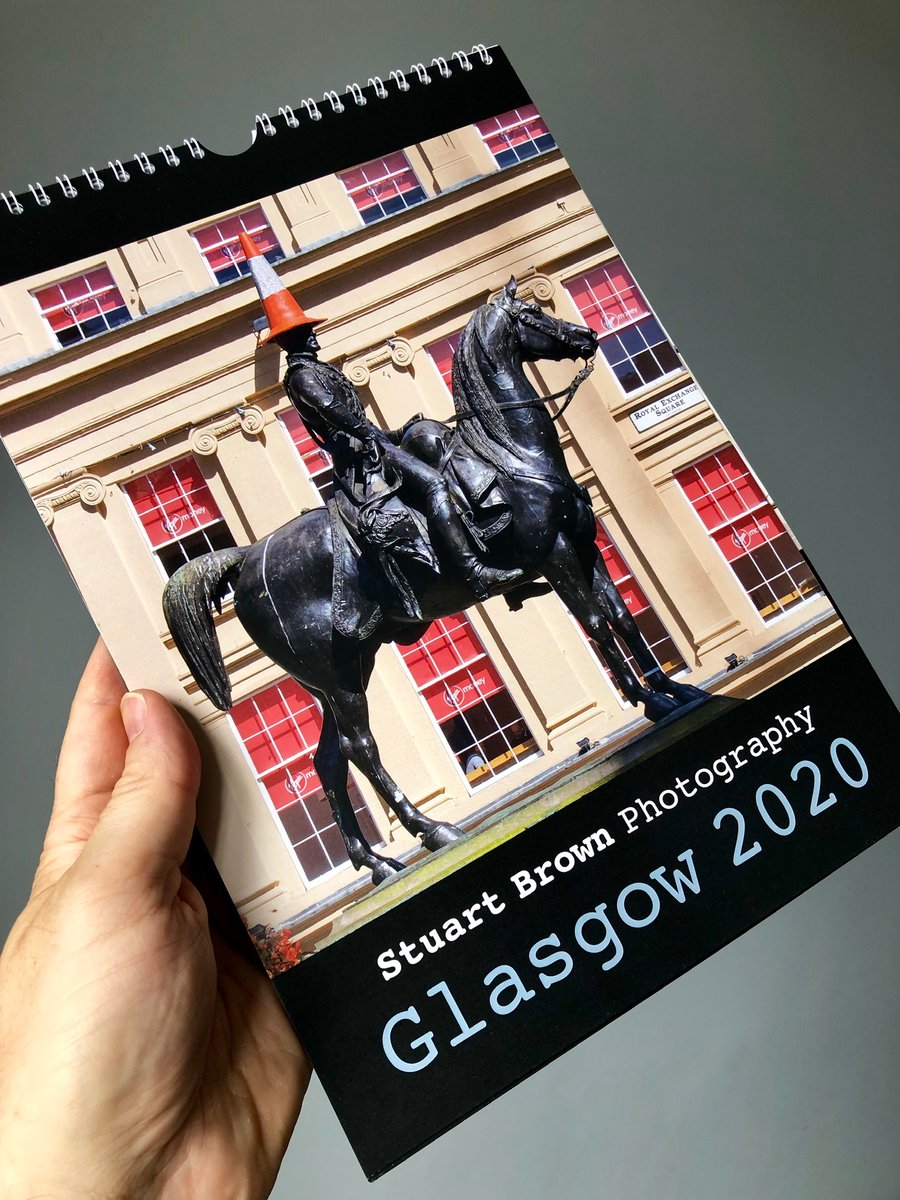 Glasgow 2020 Calendar NOW HALF PRICE