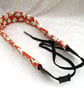 Padded camera strap cover, Liberty print, slip over design - Image 5
