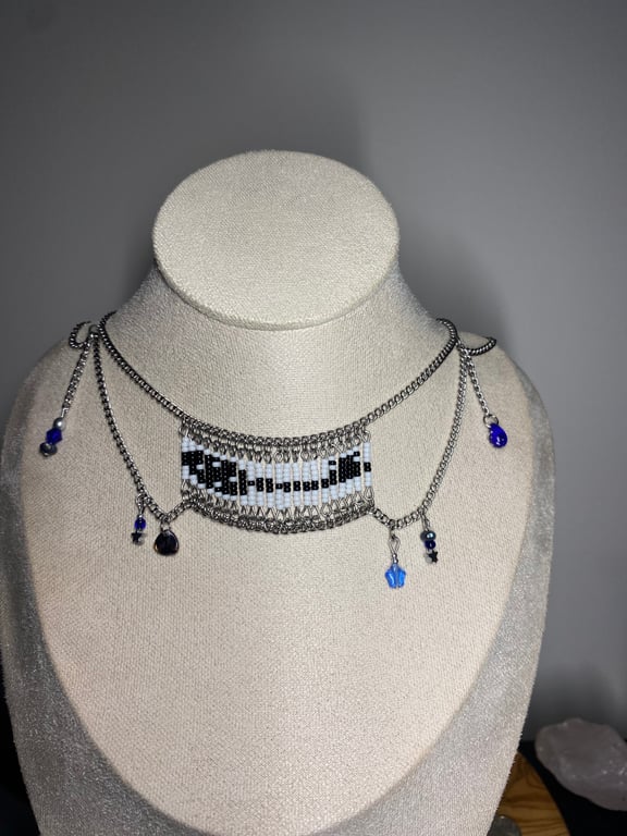 Coraline - Button Key inspired Choker Necklace 