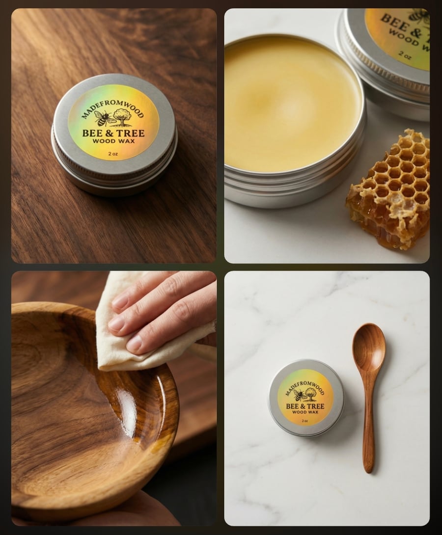 Food safe wood wax