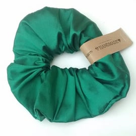 Scrunchie, Green Silk