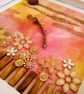 Summer's End Dragonfly Mixed Media Art - Image 4