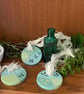 Apothecary, Arnica - hand painted hanging decorations (set of 3)