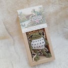 Emotional Support Frog in Gift Box Handknitted Comfort Companion Thoughtful Gift