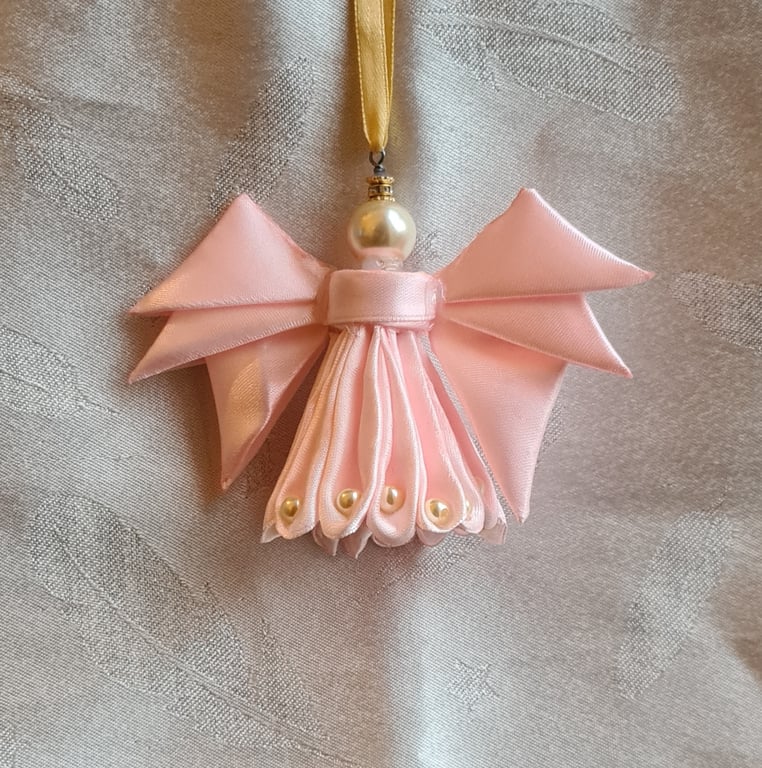 Ribbon Angel - Pink