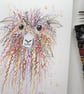 Cute Brown Sheep. Original painting - Image 5