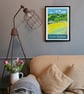 Brighton Amex stadium travel poster print by Susie West - Image 5
