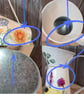 Hand Painted Decorative Jugs "Seconds", Cottage Core Decor, Hand-Painted Home Ac - Image 4