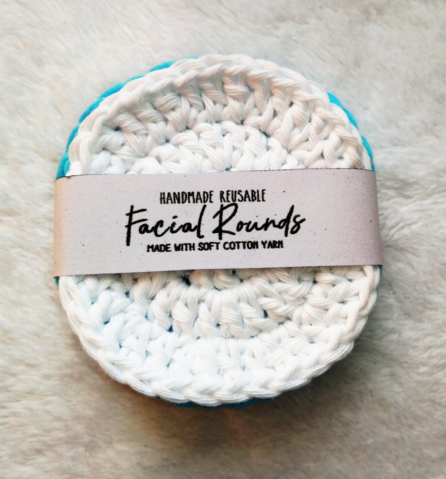 Crochet face scrubbies 