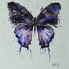 Butterfly, Original Watercolour Painting.