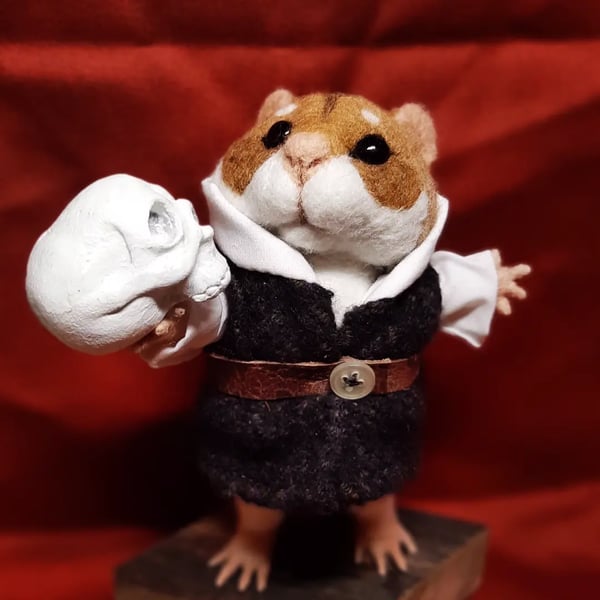 Hamlet - Needle Felted Hamster