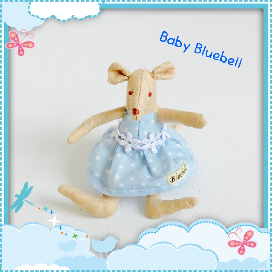 Baby mouse - Bluebell