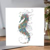 Seahorse Greeting card 