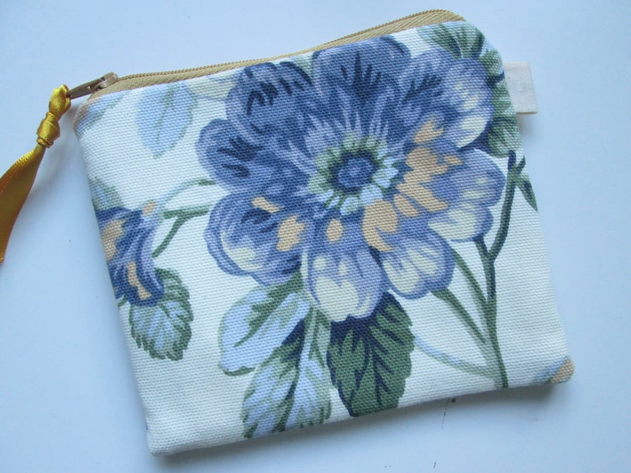 SALE Floral  Coin Purse
