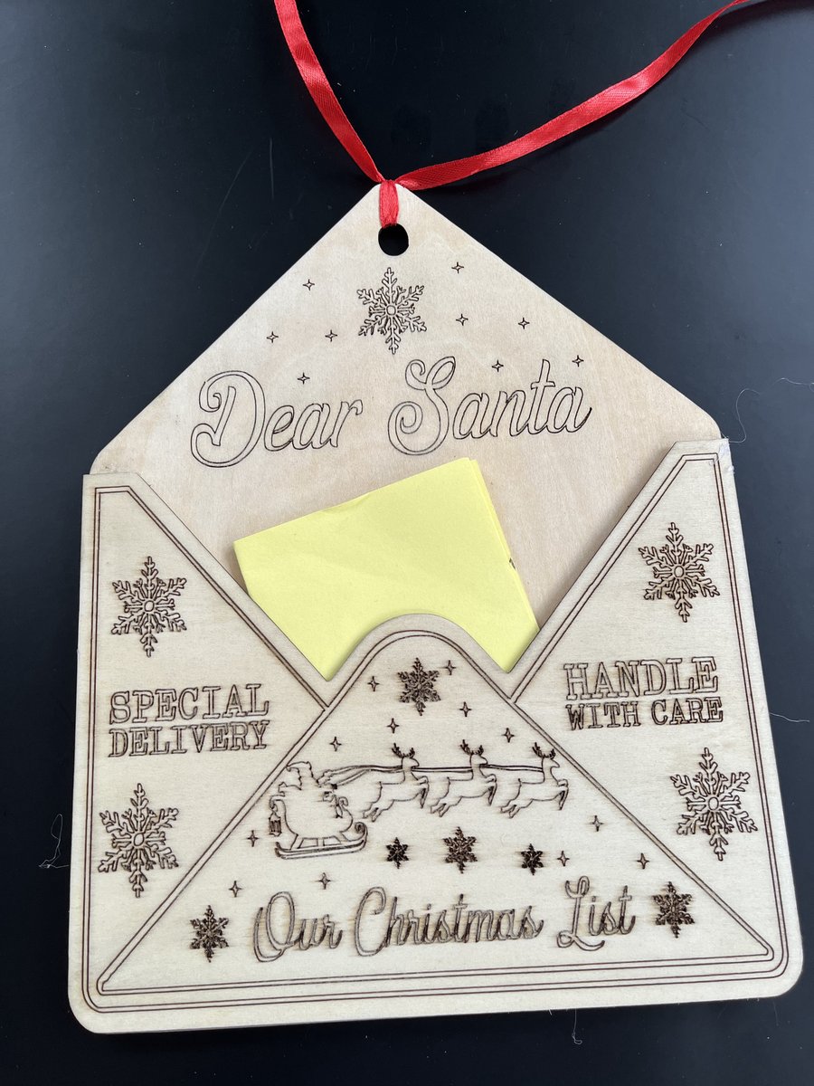 Wooden Special Delivery Envelope