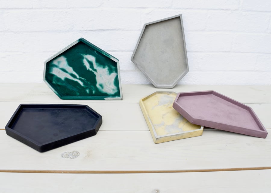 GEO Dish - Large - concrete tray